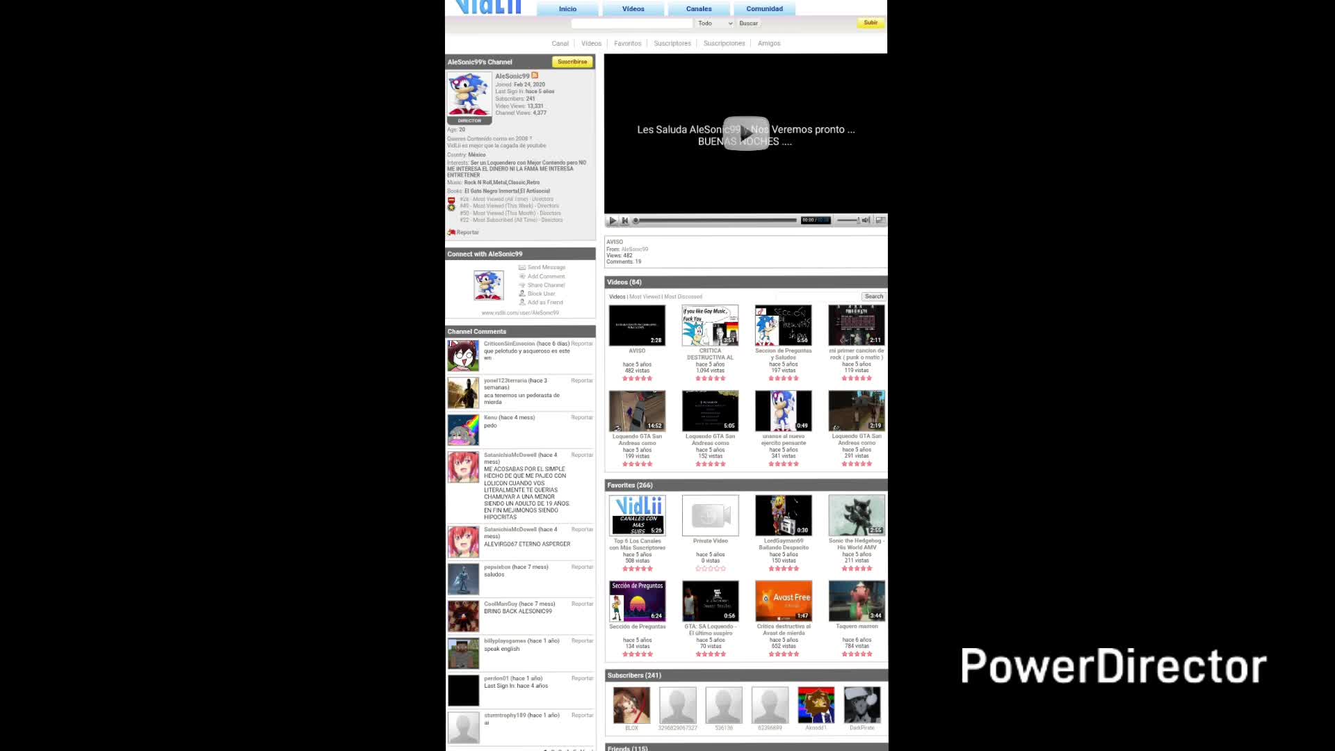 Critica SUPER destructiva a Alesonic99 (virgen incel pedofilo funado) Critica SUPER destructiva a Alesonic99 (virgen incel pedofilo funado)