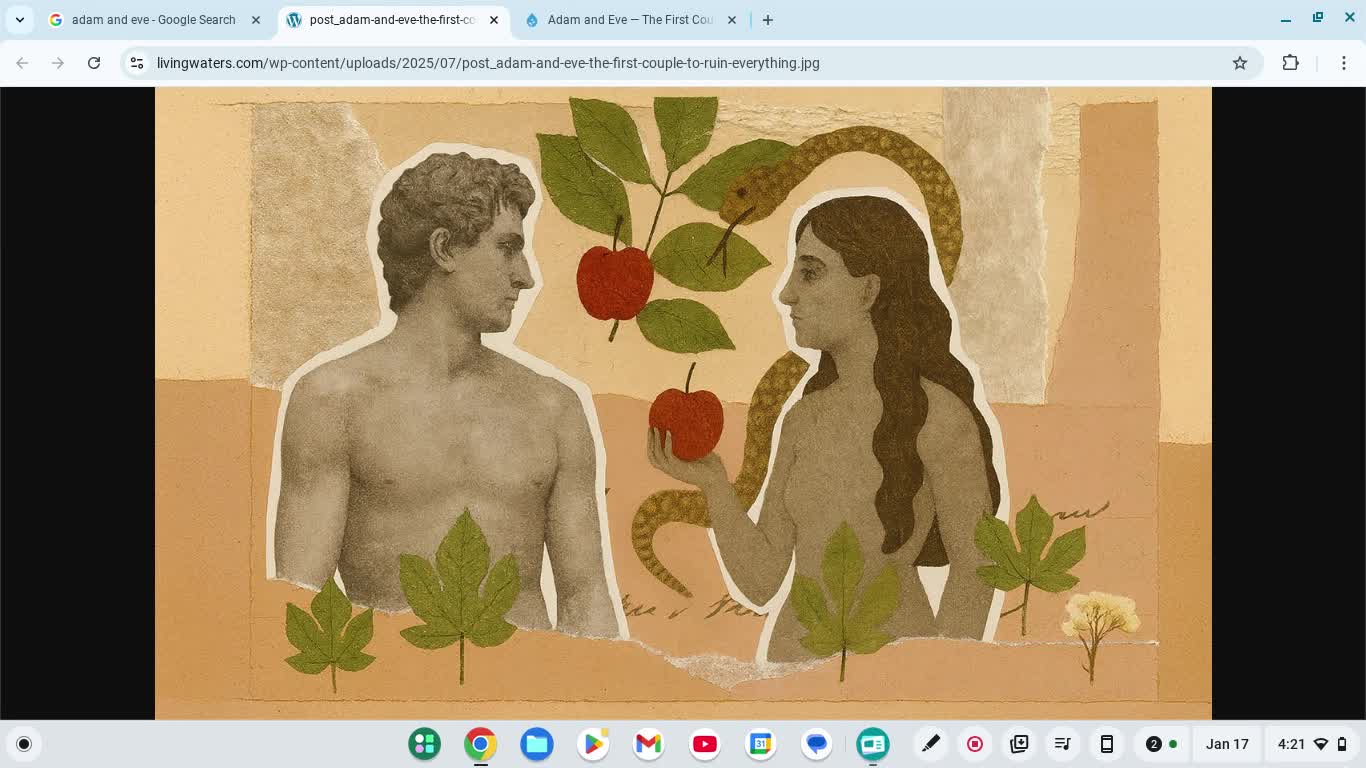 If Adam & Eve Was Alive, They Would See How Toxic Humanity Really Is And Would Be Grieved If Adam & Eve Was Alive, They Would See How Toxic Humanity Really Is And Would Be Grieved