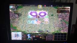 Touhou battle in Warcraft 3 whit cirno