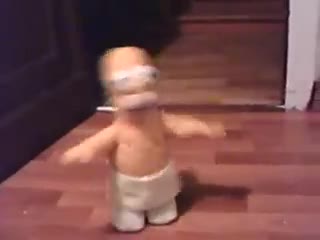 Homer Simpson cantando "Macho man" Homer Simpson cantando "Macho man"