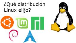 ¿Qué distribución Linux debo elegir?