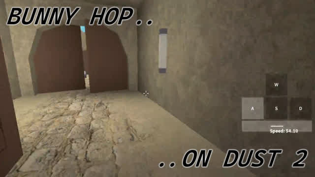 Bunny Hop in Dust 2 (Roblox)