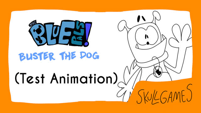 (Test Animation) The Blue Pals: Buster the Dog [Read Description]