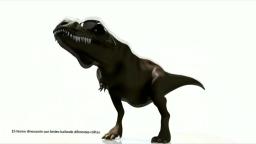 Funny T rex dancing