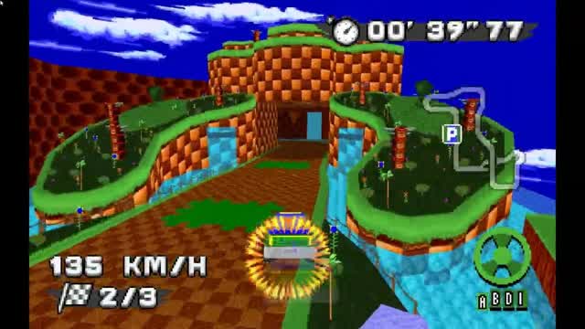 Sonic Robo Blast 2 Kart - Green Hill Zone (1'23"74)