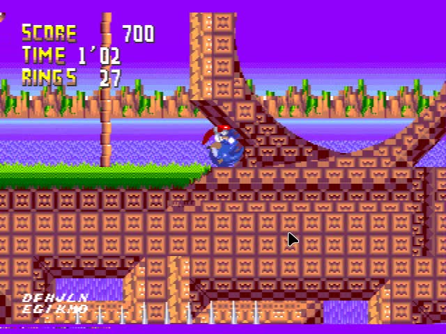 A Broken Rom Hack called Sonic Revelation