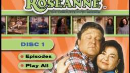 Roseanne Season 5 DVD Main Menu