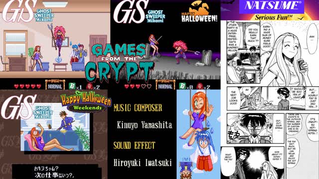 Games From The Crypt 2025 - Ghost Sweeper Mikami: Joreishi wa Nice Body (Super Nintendo) Part 3 Games From The Crypt 2025 - Ghost Sweeper Mikami: Joreishi wa Nice Body (Super Nintendo) Part 3