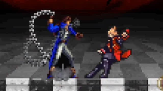 Castlevania Portrait of Ruin Vs Richter Battles Hard Custom Music