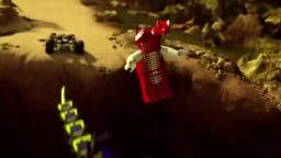 LEGO Ninjago TVC Cole's tread assault vs. Fangpyre truck