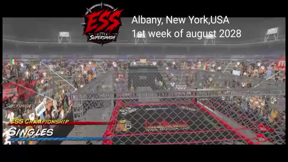 ESS- Hulk vs Angry Video Game Nerd - ESS Title Steel Cage Match - 1st week of August 2028 ESS- Hulk vs Angry Video Game Nerd - ESS Title Steel Cage Match - 1st week of August 2028