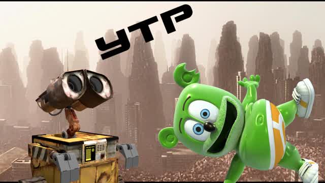 Wall-e Is Adicted to The Gummibar Song (WALL-E YTP)