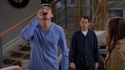 Two And A Half Men S12E12 A Beer Battered Rip Off