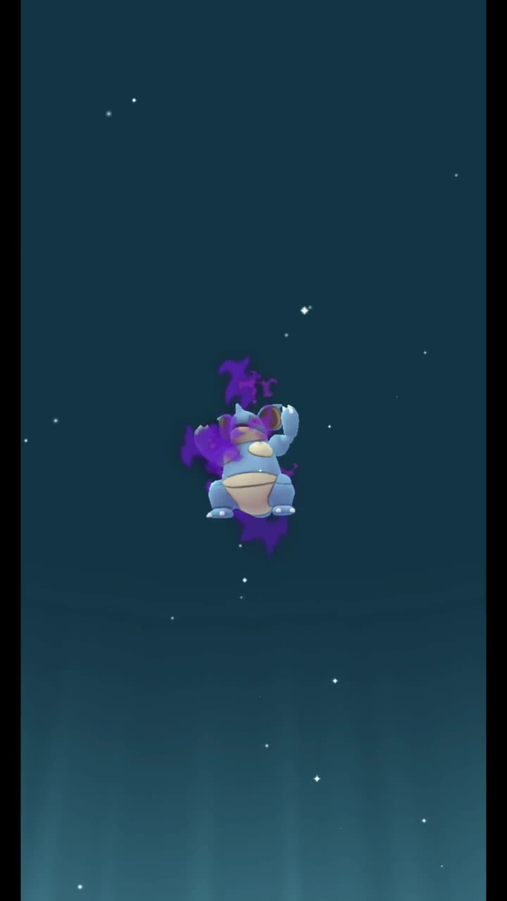 Pokémon GO-Evolving Shadow Nidorina