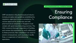 Top GMP Standards Pharmaceutical Industry in Singapore - APD Pharmaceutical Manufacturing