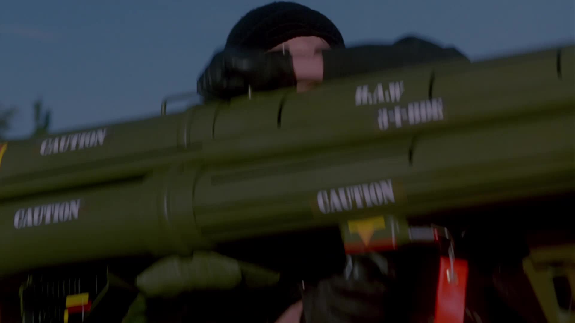 Triple-Barrel Rocket Launcher Triple-Barrel Rocket Launcher