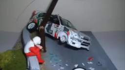 Wrecked Model Cars