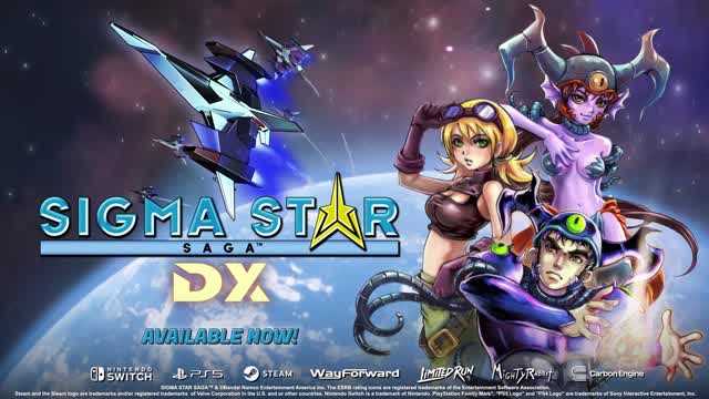 Sigma Star Saga DX (Nintendo Switch and Playstation 5) AVAILABLE NOW! Trailer Sigma Star Saga DX (Nintendo Switch and Playstation 5) AVAILABLE NOW! Trailer