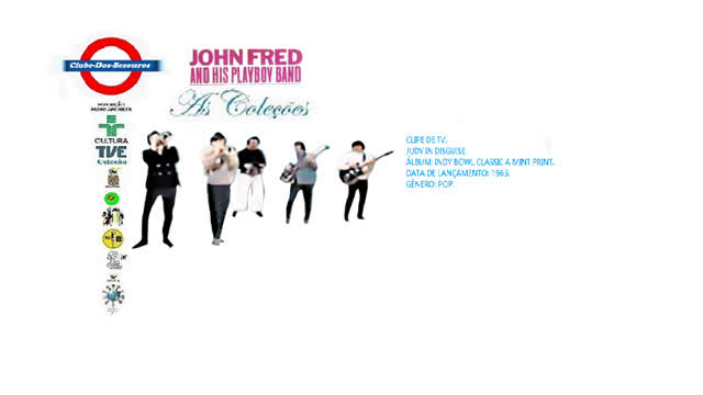 JOHN FRED E HIS PLAYBOY BAND _ JUDY IN DISGUISE VIDEO CLIPI EM CORES