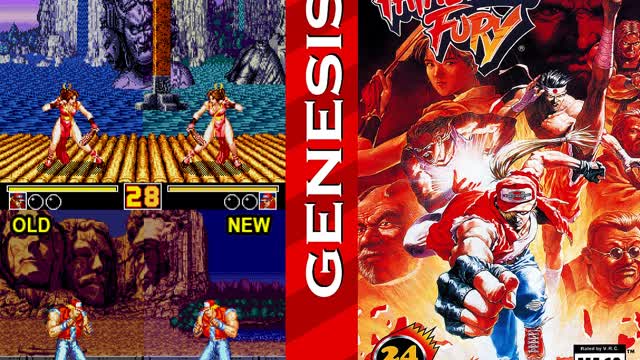 Action Extreme Gaming - Fatal Fury 2 - Enhanced Colors Rom Hack (Fatal Fury 2 Sega Genesis Port)