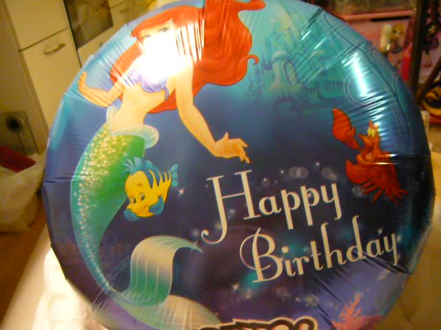 Mermaid Mylar balloon Mermaid Mylar balloon