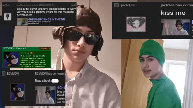 READING YOUR VIDLII COMMENTS #2 (WITH GREEN GUY!!) READING YOUR VIDLII COMMENTS #2 (WITH GREEN GUY!!)