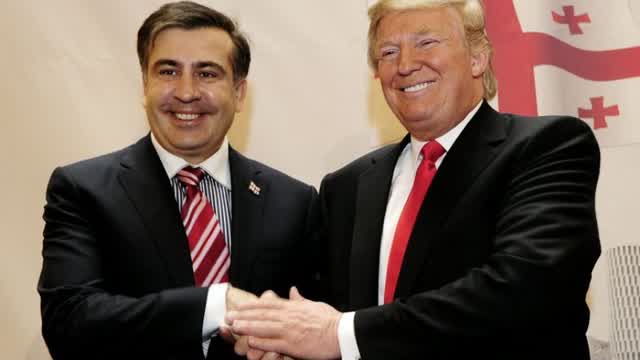 Donald Trump about Mikheil Saakashvili