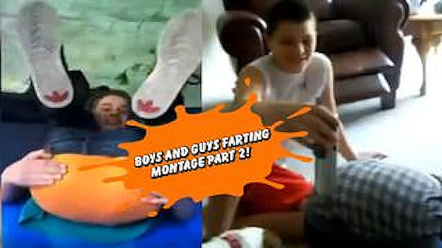 Boys & Guys Farting On Command Fart Montage Part 2!