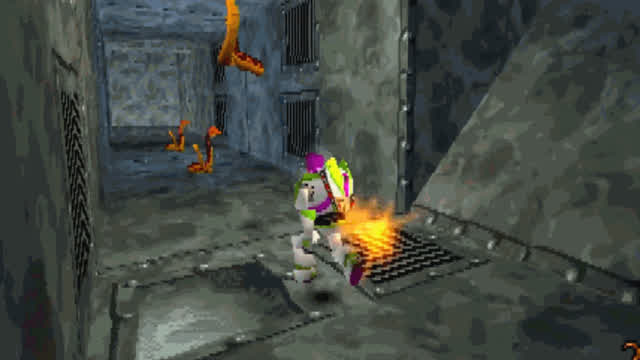 【#4】Toy Story 2 (PS1) - Elevator Climb