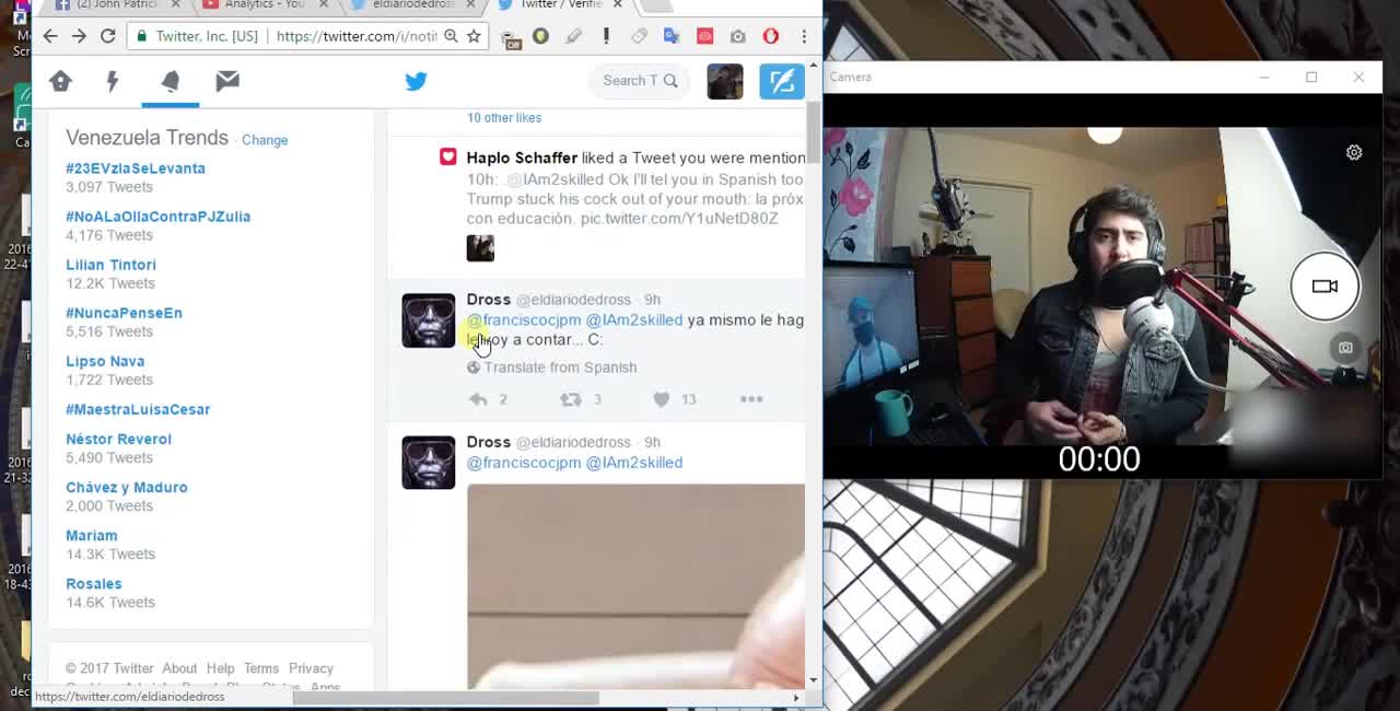 John Acquaviva humilla a Dross en Twitter. John Acquaviva humilla a Dross en Twitter.