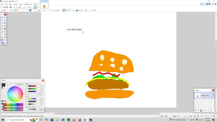 how to draw burger