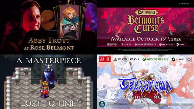 Castlevania: Belmont's Curse New Updates + Terranigma: Rebirth Sneak Preview Trailers Castlevania: Belmont's Curse New Updates + Terranigma: Rebirth Sneak Preview Trailers