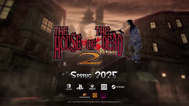 House of the Dead 2 Remake Sneak Preview Announcement Trailer (Nintendo Switch,PS4,Playstation 5 and