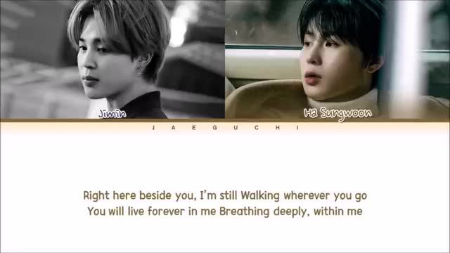 BTS Jimin X Ha Sungwoon 'With You' Lyrics (지민 하성운 With You 가사) (우리들의 블루스 Our Blues OST Part.4) BTS Jimin X Ha Sungwoon 'With You' Lyrics (지민 하성운 With You 가사) (우리들의 블루스 Our Blues OST Part.4)