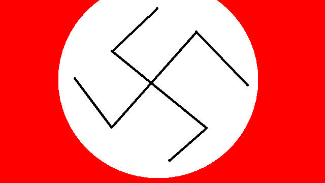 HOW TO DRAW A NAZI FLAG ( TUTORIAL )