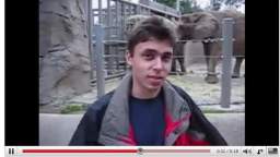 Me At The Zoo Video Happy 2008 (2008 Video)